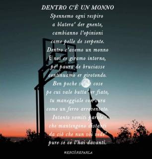 DENTRO C'E' UN MONNO