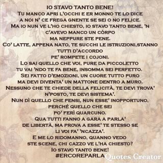 IO STAVO TANTO BENE